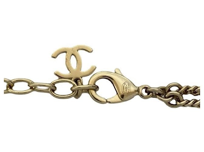 Collana con pendente in oro con motivo Coco Mark di CHANEL D'oro - vista 4