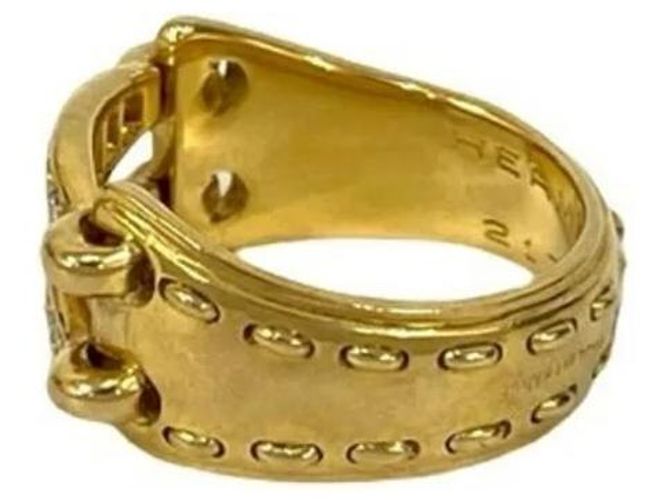 Hermès HERMES Vintage Mexico Ring Golden - view 4