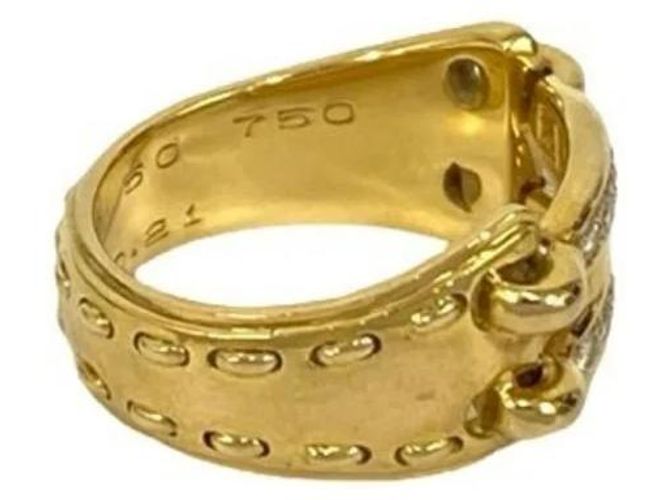 Hermès HERMES Vintage Mexico Ring Golden - view 5