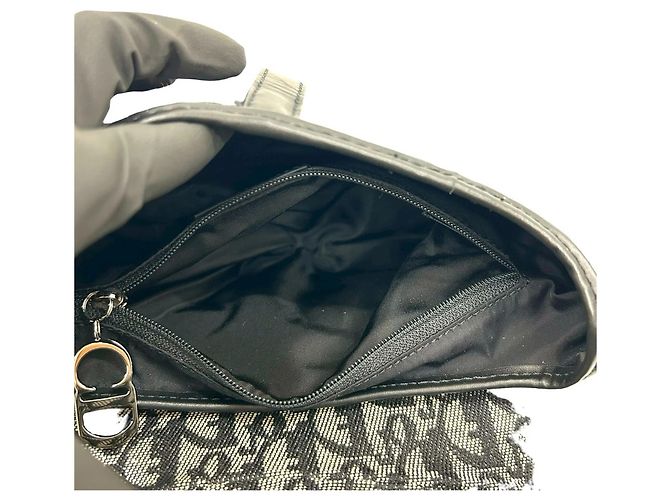 Borsa Saddle Christian Dior Nero - vista 10