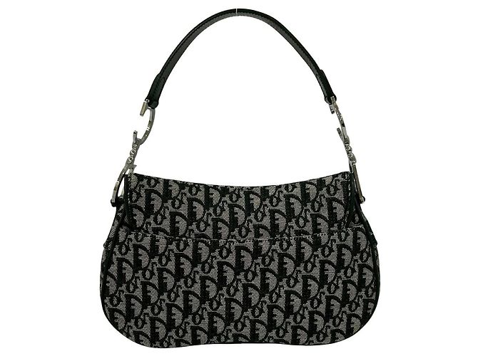 Borsa Saddle Christian Dior Nero - vista 3