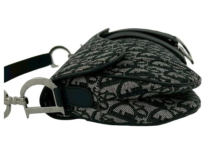 Borsa Saddle Christian Dior Nero - vista 5