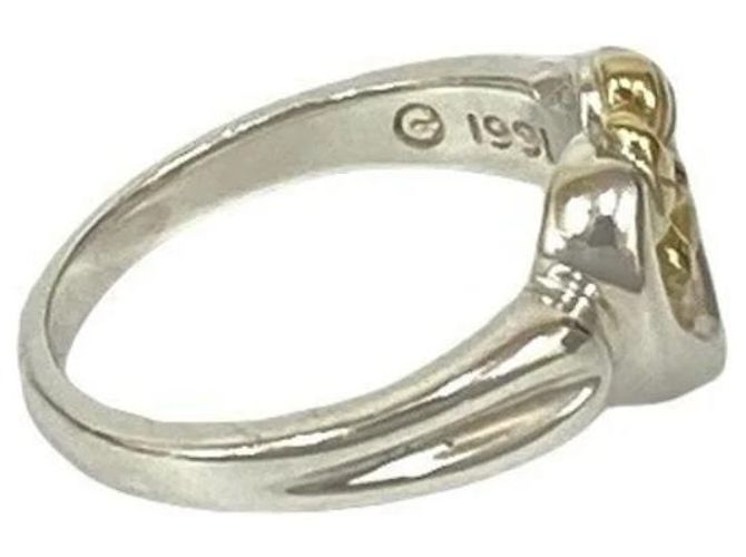 Tiffany & Co Anello combinato con nastro a forma di cuore Tiffany Argento D'oro - vista 5