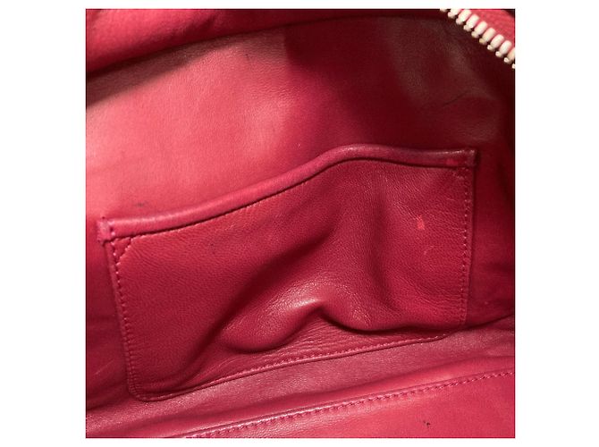 Borsa Loewe Amazona in pelle rossa Rosso - vista 14