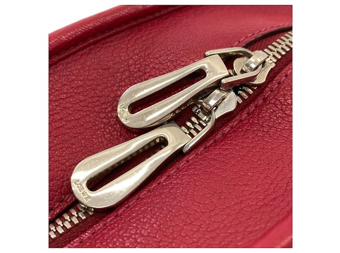 Borsa Loewe Amazona in pelle rossa Rosso - vista 20