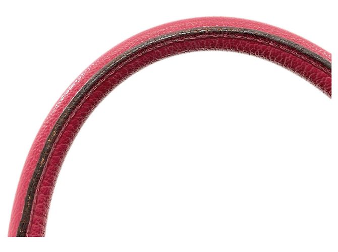 Borsa Loewe Amazona in pelle rossa Rosso - vista 26