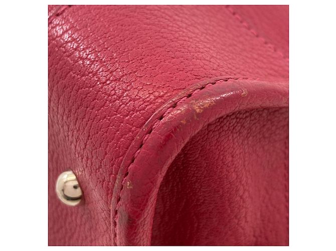 Borsa Loewe Amazona in pelle rossa Rosso - vista 27