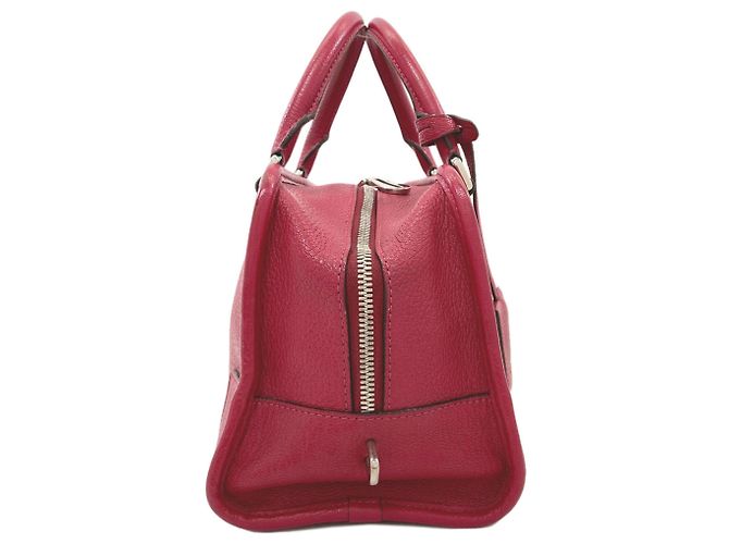 Borsa Loewe Amazona in pelle rossa Rosso - vista 3