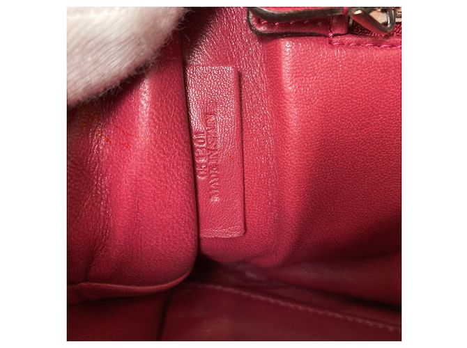 Borsa Loewe Amazona in pelle rossa Rosso - vista 7