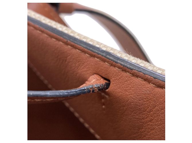 Loewe Anagram 2-Wege Tote Bag Beige - Ansicht 12
