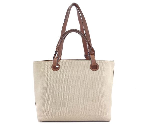 Loewe Anagram 2-Wege Tote Bag Beige - Ansicht 2