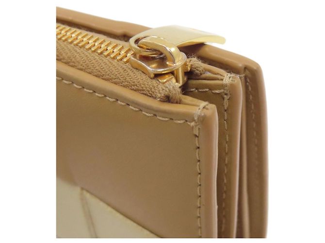 Billetera bi-fold Cassette de Bottega Veneta Castaño - vista 18