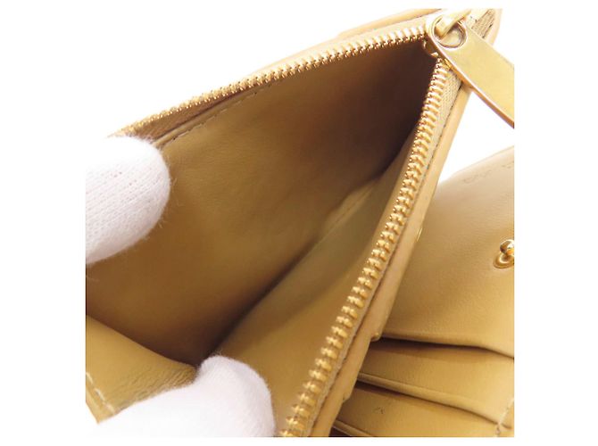 Billetera bi-fold Cassette de Bottega Veneta Castaño - vista 6