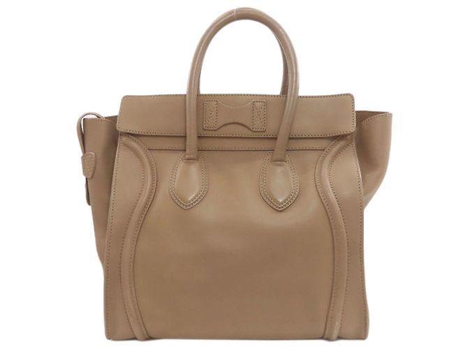 Céline Borsa Tote Mini 2 in 1 Celine Luggage Marrone - vista 2