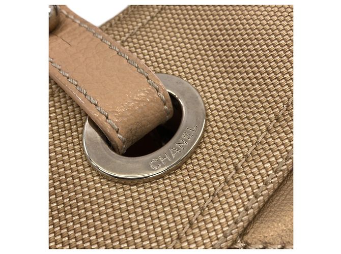 Borsa Tote PM Chanel Paris Biarritz D'oro - vista 17