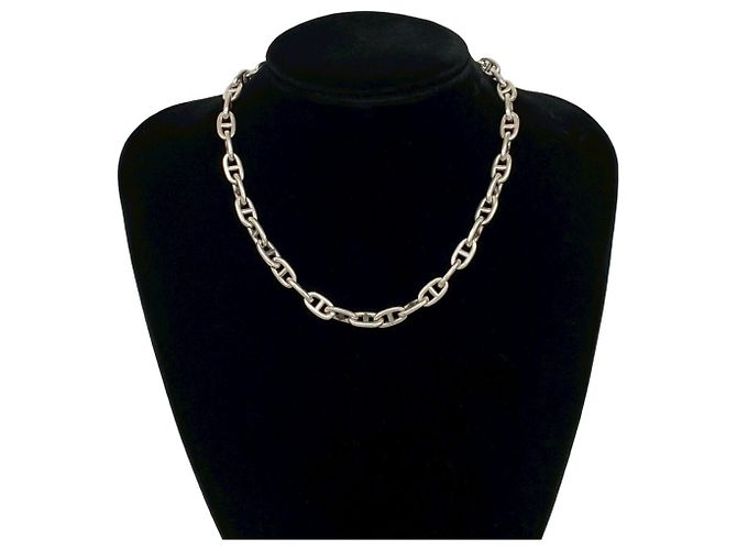 Collana Chaine d'Ancre PM di Hermès Argento - vista 2