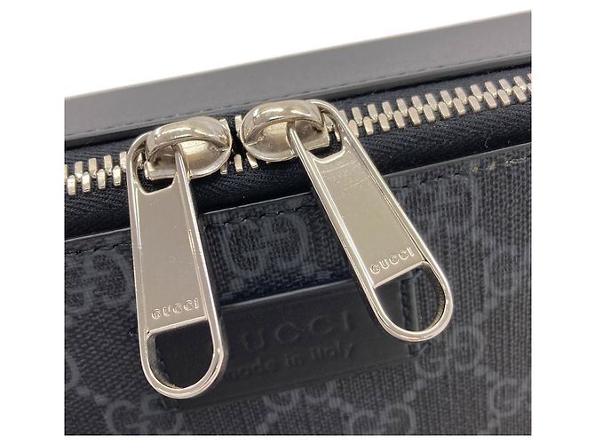 Borsa a Spalla Gucci GG Supreme Marrone - vista 10