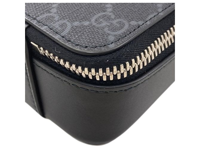 Borsa a Spalla Gucci GG Supreme Marrone - vista 15
