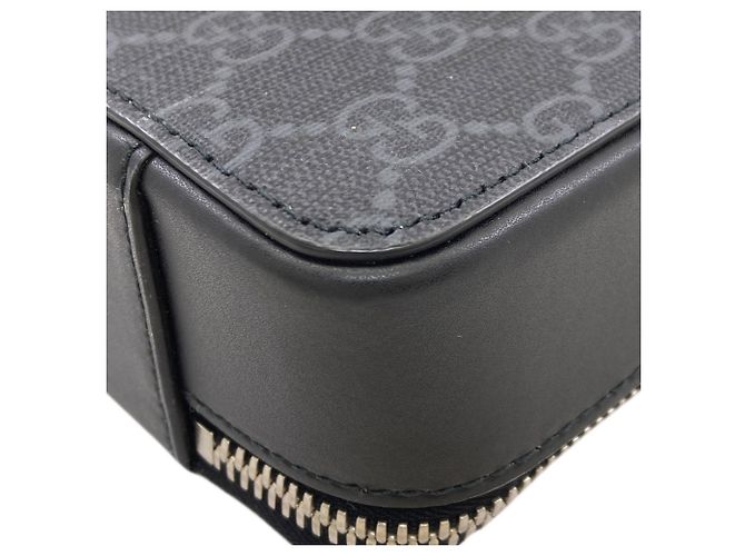 Borsa a Spalla Gucci GG Supreme Marrone - vista 17