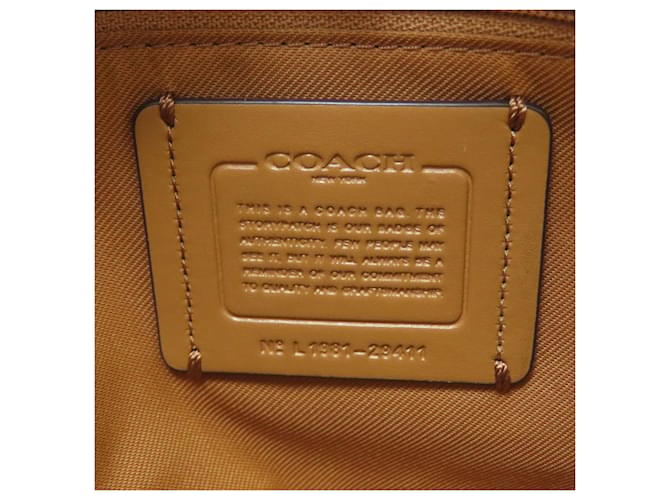 Borsa a spalla lunga Coach 29411 Bianco - vista 6