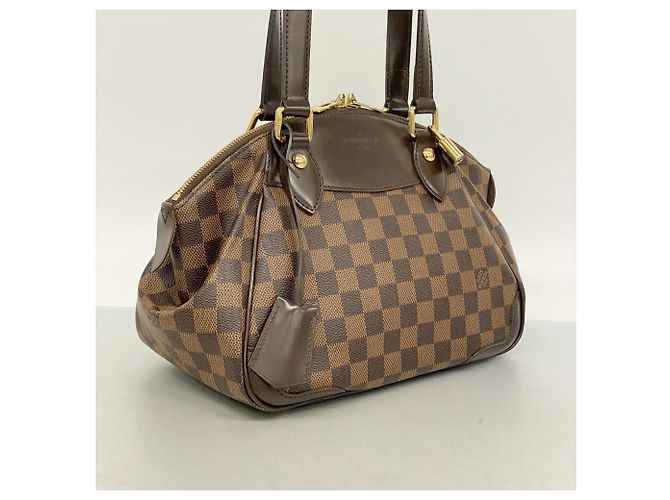 Borsa Louis Vuitton Damier Verona PM N41117 Ebano Damier ebene - vista 2