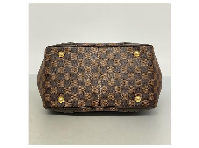 Borsa Louis Vuitton Damier Verona PM N41117 Ebano Damier ebene - vista 3