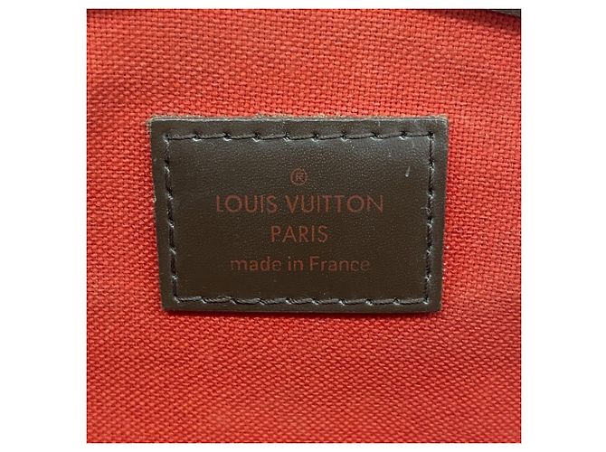 Borsa Louis Vuitton Damier Verona PM N41117 Ebano Damier ebene - vista 5