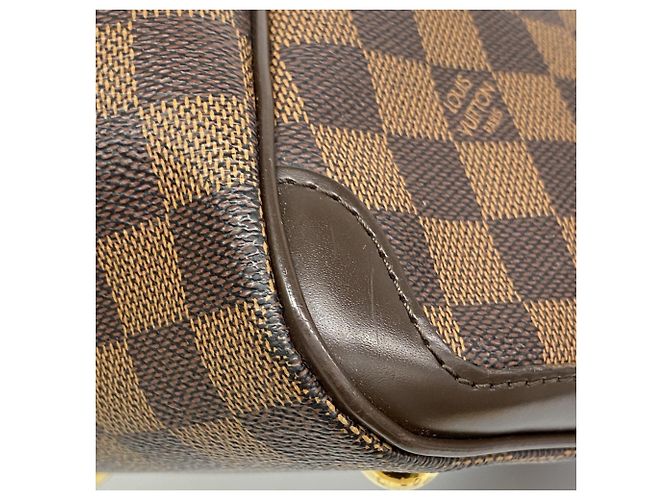 Borsa Louis Vuitton Damier Verona PM N41117 Ebano Damier ebene - vista 6