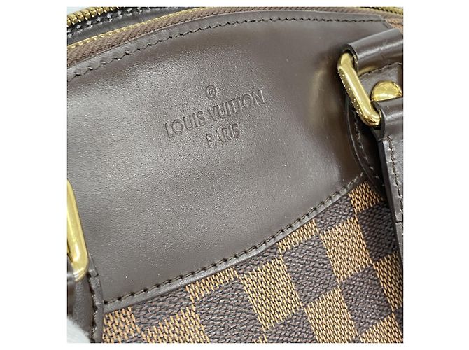 Borsa Louis Vuitton Damier Verona PM N41117 Ebano Damier ebene - vista 7