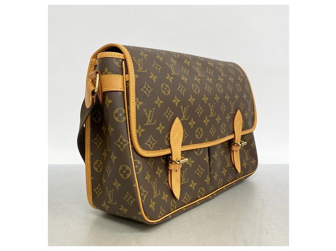Borsa a Spalla Gibeciere GM Monogramma Louis Vuitton Marrone - vista 2