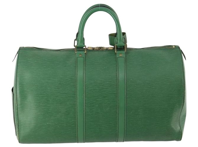 Louis Vuitton Keepall Epi Leather 45 Verde - vista 2