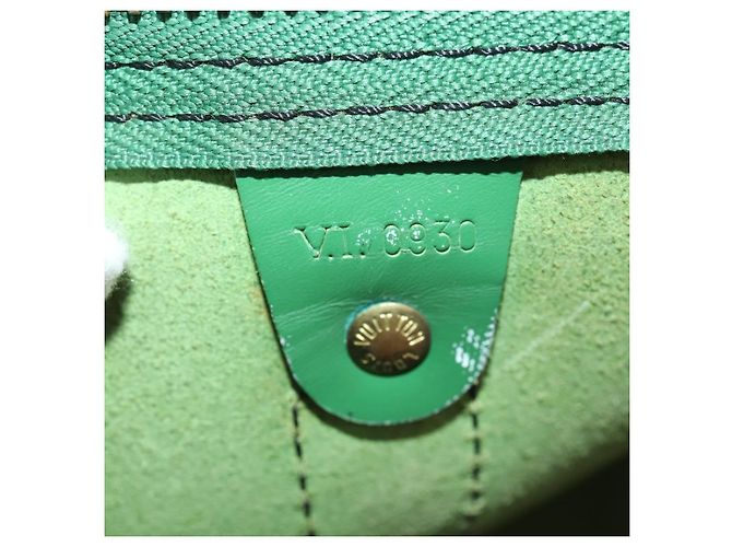 Louis Vuitton Keepall Epi Leather 45 Verde - vista 6