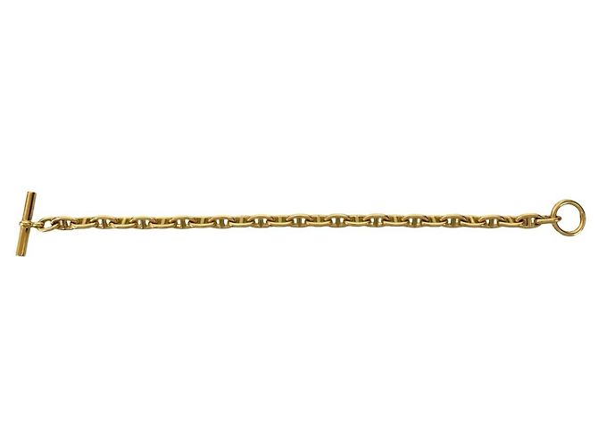 Hermès Bracciale Charm Chaine d'Ancre in Oro 18K Hermes D'oro - vista 6