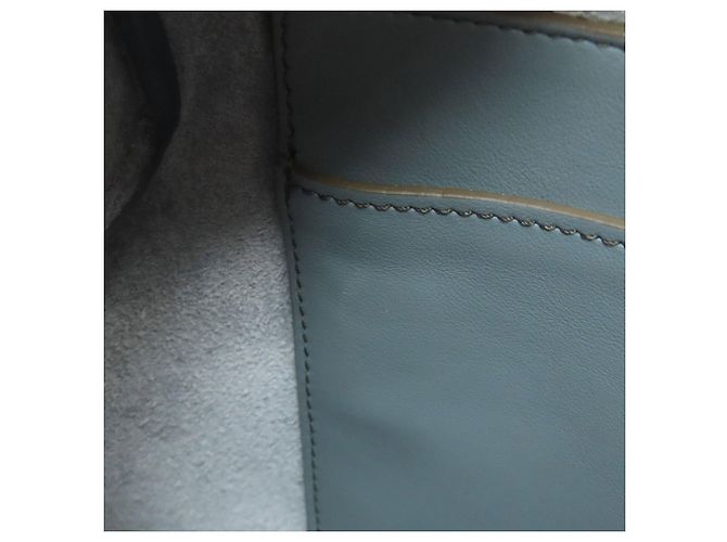 Céline Bolso Celine Small Soft Cube 2 en 1 Castaño - vista 9