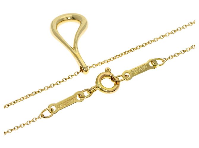 Collana a goccia aperta in oro giallo 18K Tiffany & Co. - vista 2