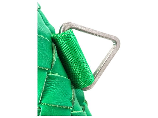Borsa Tote Intrecciato di Bottega Veneta Verde - vista 15