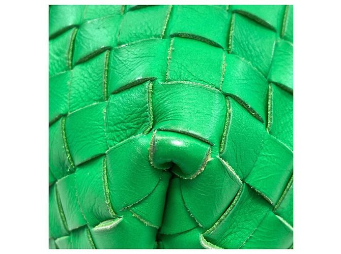 Borsa Tote Intrecciato di Bottega Veneta Verde - vista 19