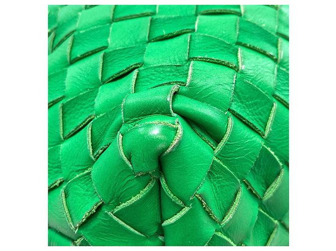 Borsa Tote Intrecciato di Bottega Veneta Verde - vista 20