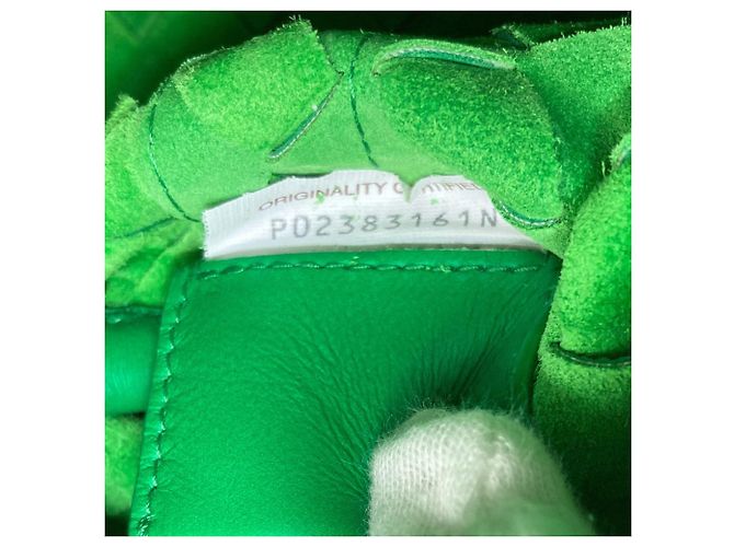 Borsa Tote Intrecciato di Bottega Veneta Verde - vista 7