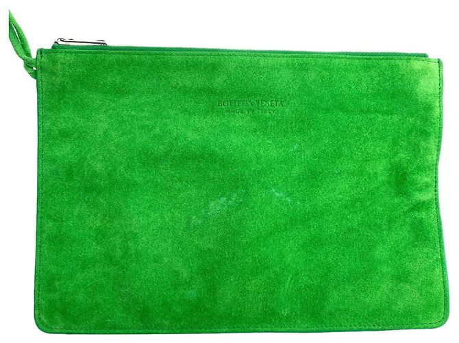 Borsa Tote Intrecciato di Bottega Veneta Verde - vista 8