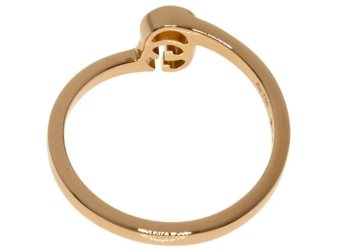 Anello Gucci GG Running #10 in oro rosa 18K - vista 4