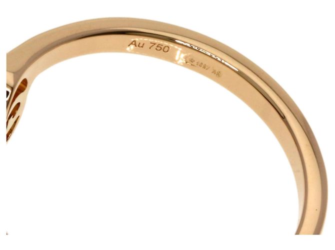 Anello Gucci GG Running #10 in oro rosa 18K - vista 5