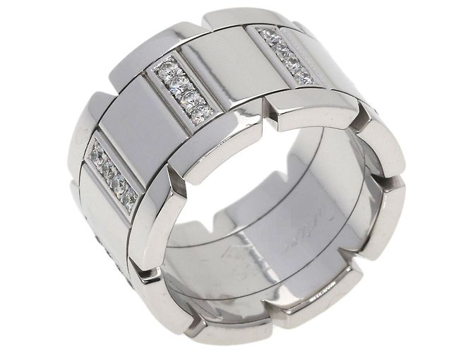 Cartier Tank Française LM Diamantring - Ansicht 2
