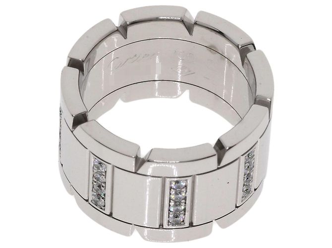 Cartier Tank Française LM Diamantring - Ansicht 4