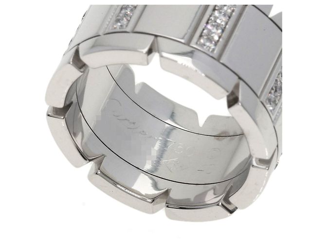 Cartier Tank Française LM Diamantring - Ansicht 5