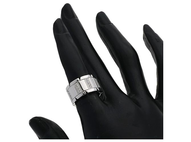 Cartier Tank Française LM Diamantring - Ansicht 6