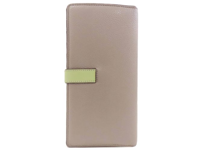 Cartera vertical grande Anagram Loewe Castaño Verde - vista 2