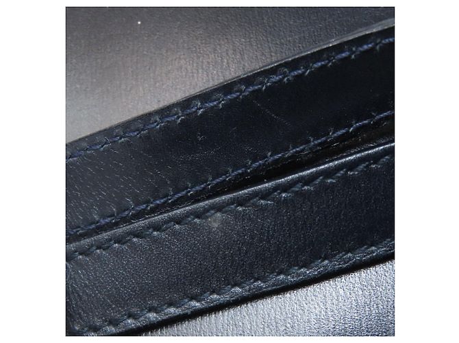 Salvatore Ferragamo Vara Ribbon 2-Way Handbag Black Navy blue - view 23