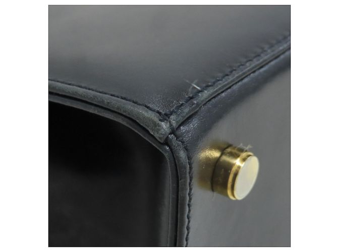 Salvatore Ferragamo Vara Ribbon 2-Way Handbag Black Navy blue - view 27