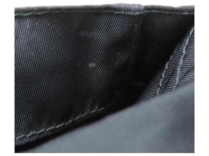 Borsa a tracolla in nylon nero Prada - vista 11
